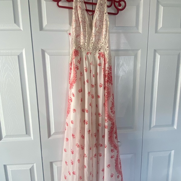 Free People Victorian Love Dress in Magnolia Combo - Picture 4 of 5